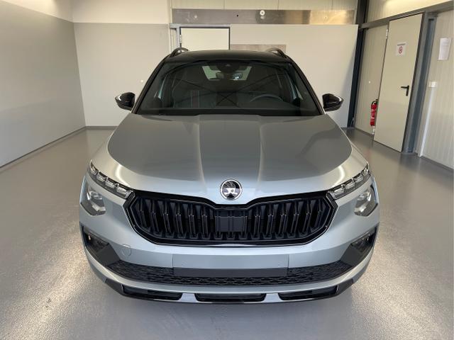 Skoda / KAMIQ / Silber / / / 115PS DSG AHK+Navi+Matrix+GV5+Pano+Kessy+Kamera+Alu17+Sitzheiz