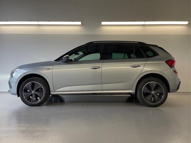Skoda / KAMIQ / Silber / / / 115PS DSG AHK+Navi+Matrix+GV5+Pano+Kessy+Kamera+Alu17+Sitzheiz