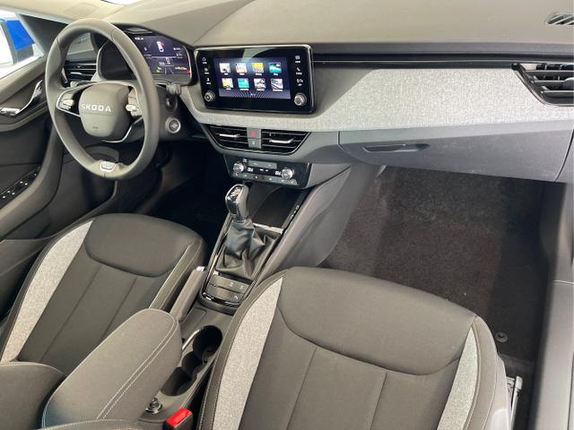 Skoda / Scala / Wei&szlig; / / / 115PS DSG GV5+AHK+Kamera+Kessy+PDC+Sitzheiz+Alu16+Climatronic