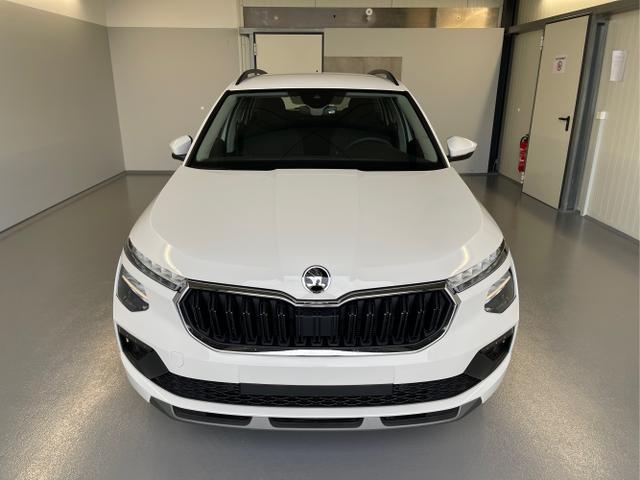 Skoda / KAMIQ / Wei&szlig; / / / 115PS AHK+Kessy+PDC vo+hi+Alarm+Kamera+Climatronic+App Connect 