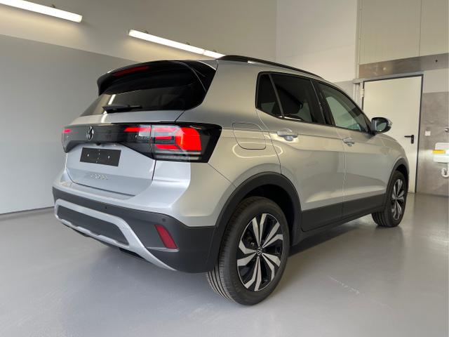 Volkswagen / T-Cross / Silber / / / 115PS DSG AHK+Navi+Kessy+Sitzheizung+App-Connect+ACC