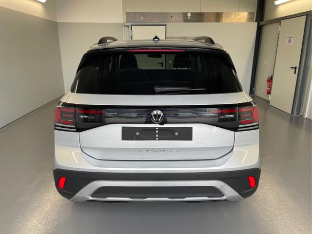 Volkswagen / T-Cross / Silber / / / 150PS DSG Navi+IQ.Light+AHK+Black+Cam+Keyless+Side+Climatronic