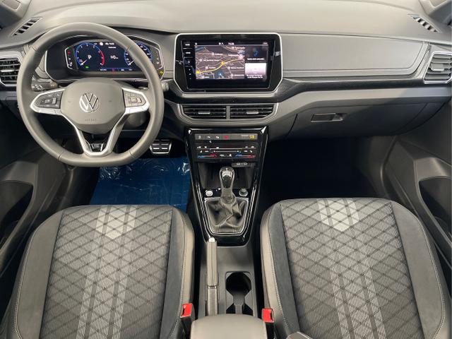 Volkswagen / T-Cross / Grau / / / 150PS DSG GV5+Navi+IQ.Light+AHK+Black+Cam+Keyless+Side+Climatronic