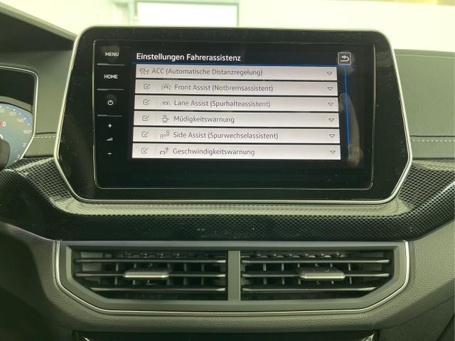 Volkswagen / T-Cross / Silber / / / 150PS DSG GV5+Navi+IQ.Light+AHK+Black+Cam+Keyless+Side+Climatronic