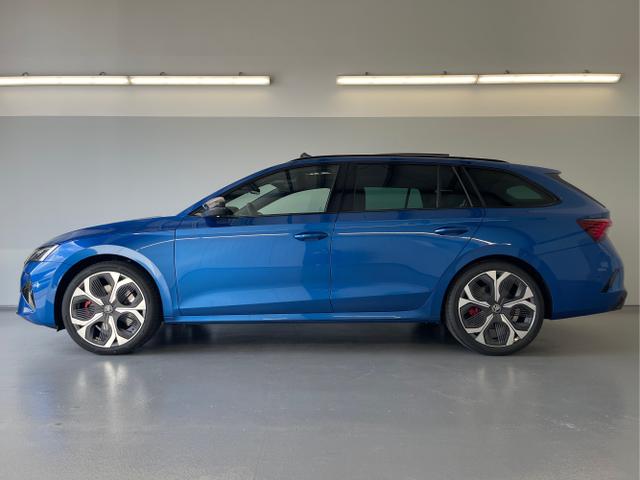 Skoda / Octavia Combi / Blau / / / 265PS DSG HUD+Pano+360&deg;+DCC+AHK+CANTON+Matrix+Alu19+eHeck+GV4