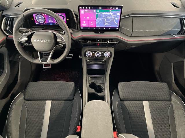 Skoda / Kodiaq / Schwarz / / / 193PS TDI 4x4 7Sitze+AHK+HUD+Pano+360&deg;+GV5+Navi+CANTON+Alu20
