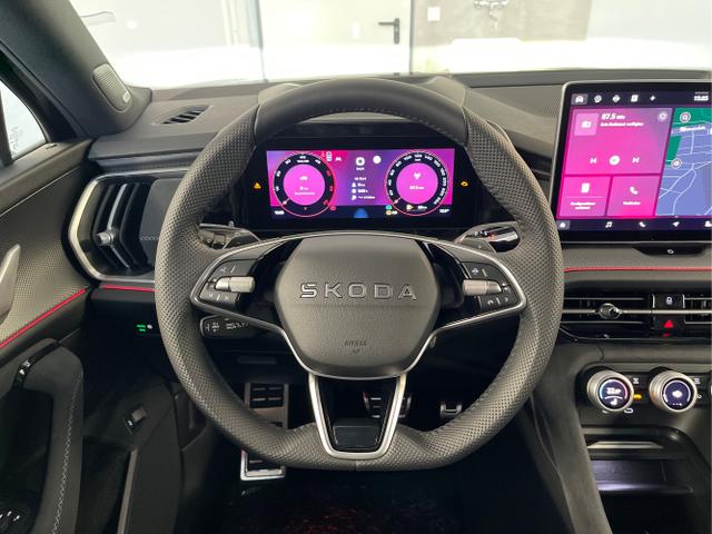 Skoda / Kodiaq / Schwarz / / / 193PS TDI 4x4 7Sitze+AHK+HUD+Pano+360&deg;+GV5+Navi+CANTON+Alu20