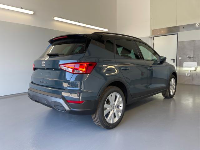 Seat / Arona / Blau / / / 150PS DSG Sound+Navi+Kessy+Kamera+Voll-LED+GV5+Alarm+Sitzheizung