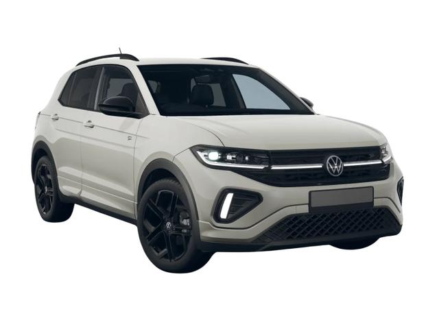 Volkswagen T-Cross - R-Line 115PS DSG Navi+IQ.Light+AHK+Black+Cam+Keyless+GV5+Side+Climatronic