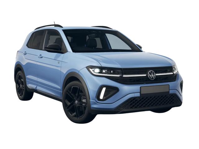 Volkswagen T-Cross - R-Line 115PS DSG Navi+IQ.Light+AHK+Black+Cam+Keyless+GV5+Side+Climatronic