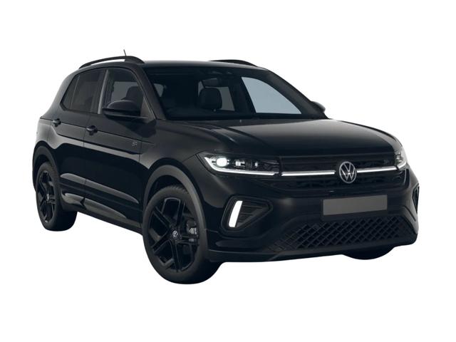 Volkswagen T-Cross - R-Line 115PS DSG Navi+IQ.Light+AHK+Black+Cam+Keyless+GV5+Side+Climatronic