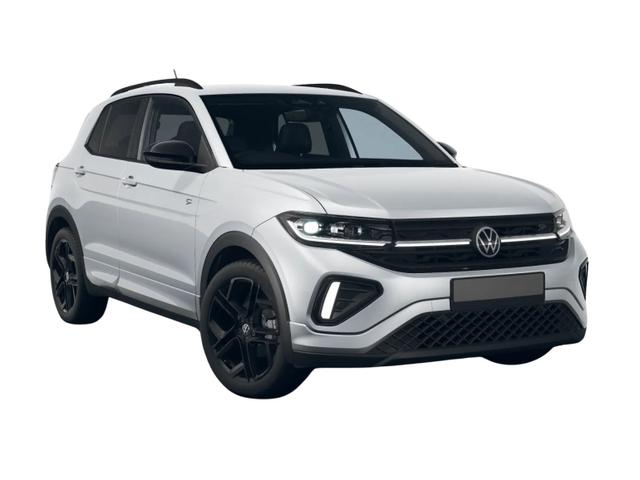 Volkswagen T-Cross - R-Line 115PS DSG Navi+IQ.Light+AHK+Black+Cam+Keyless+GV5+Side+Climatronic