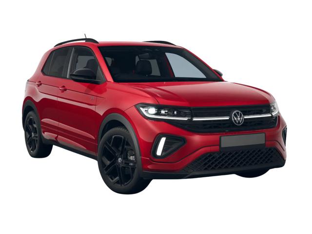 Volkswagen T-Cross - R-Line 115PS DSG Navi+IQ.Light+AHK+Black+Cam+Keyless+GV5+Side+Climatronic