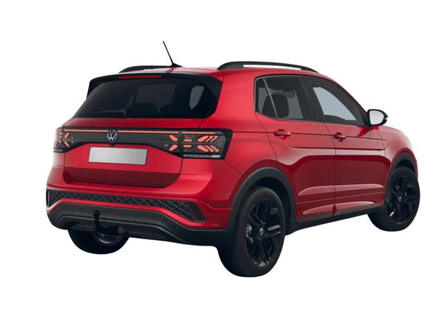 Volkswagen T-Cross R-Line 115PS DSG Navi+IQ.Light+AHK+Black+Cam+Keyless+GV5+Side+Climatronic 