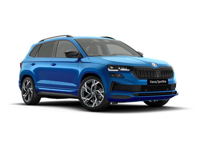 kurzfristig Skoda Karoq - Sportline 2.0 TSI DSG 4x4 GV4 AHK Navi 360&deg; Pano Keyless LM19 Matrix eHeck