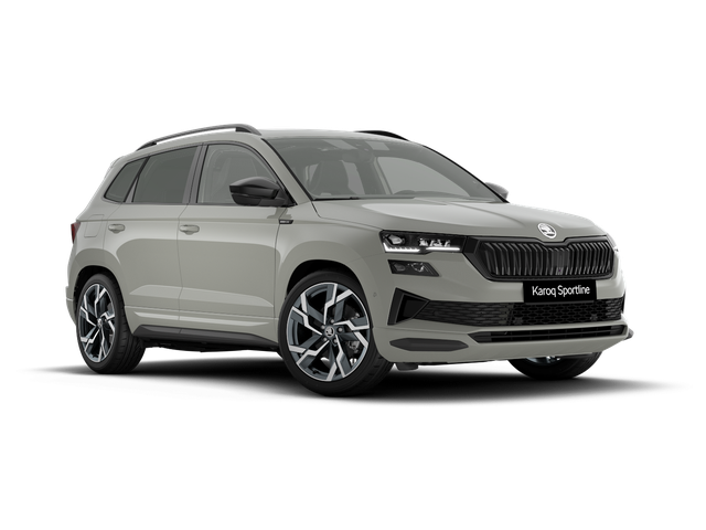 Skoda Karoq - Sportline 2.0 TSI DSG 4x4 GV4+AHK+Navi+360&deg;+Pano+Keyless+LM19+Matrix+eHeck