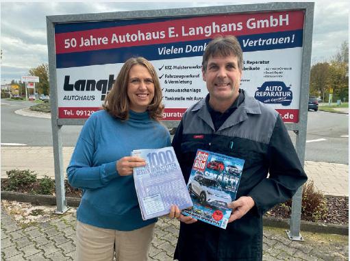Auszeichnung 1000 beste Werkstätten Bildzeitschrift
