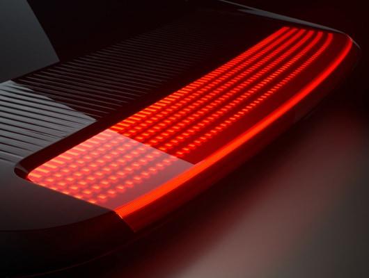 IONIQ 6: Flügelartiger Heckspoiler mit LED-Beleuchtung