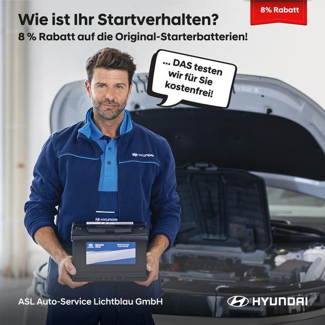 Original Starterbatterie bei Autohaus ASL Lichtblau: Sicher durch den Winter!