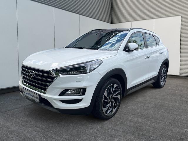 Hyundai TUCSON - FL 1.6 GDi Turbo 7-DCT 2WD PREMIUM Panoramadach, ASCC, Leder-Paket ROT
