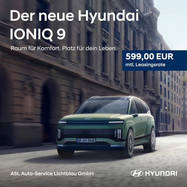 Der neue Hyundai IONIQ 9 – Raum für Komfort. Platz für dein Leben.