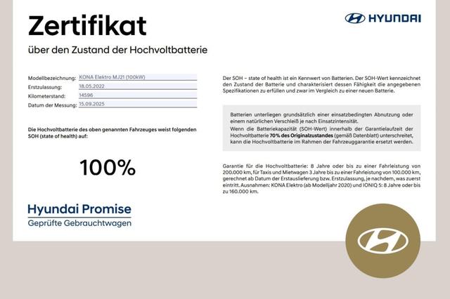 Hyundai KONA Elektro (100kW) Edition 30 Plus-Paket 