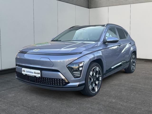 Hyundai KONA - Elektro (SX2) 65,4kWh PRIME Sitz-Komfortpaket & Ledersitze, Glas-Schiebedach, Assistenz-Paket, BOSE 19" Alu