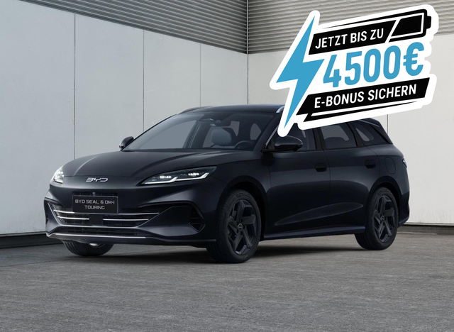 BYD Seal 6 - DM-i Touring Boost Bis zu 4500&euro; E-Auto F&ouml;rderung zus&auml;tzlich!