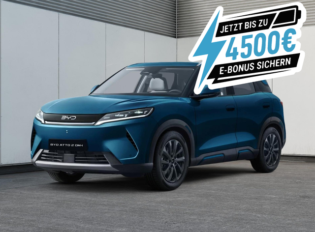 BYD Atto 2 - DM-i Boost Bis zu 4500&euro; E-Auto F&ouml;rderung zus&auml;tzlich!