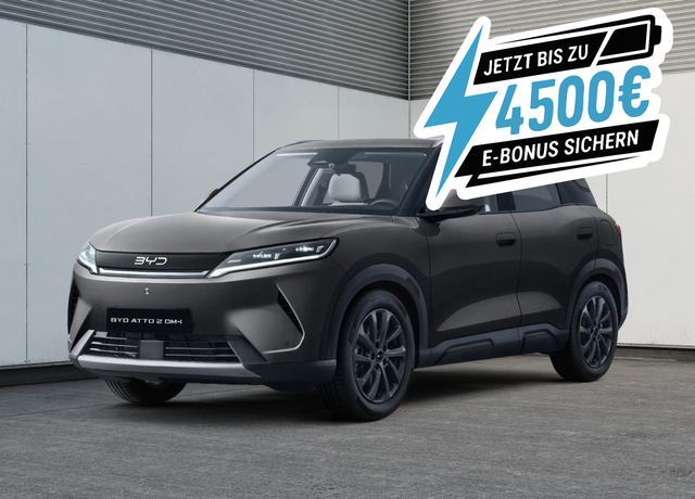 BYD Atto 2 - DM-i Boost Bis zu 4500&euro; E-Auto F&ouml;rderung zus&auml;tzlich!