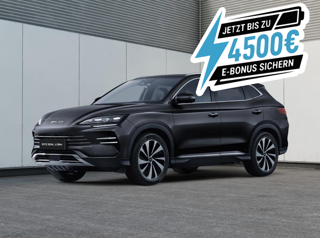 BYD Seal U - PHEV Boost Bis zu 4500&euro; E-Auto F&ouml;rderung zus&auml;tzlich!