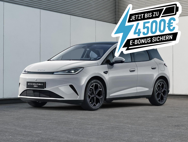 BYD Dolphin - G DM-i Comfort Bis zu 4500&euro; E-Auto F&ouml;rderung zus&auml;tzlich!