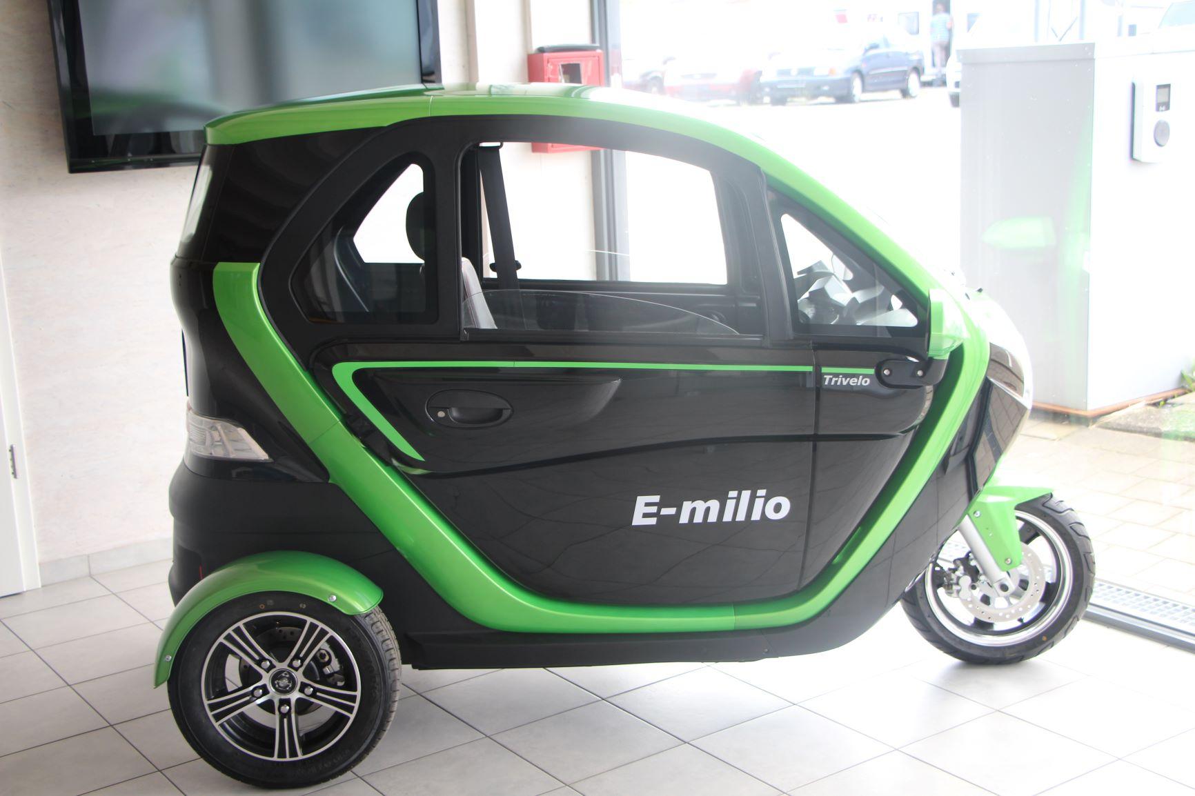 Elektro Kabinenroller TRIVELO E-milio 3 Kw Leichtkraftfahrzeug
