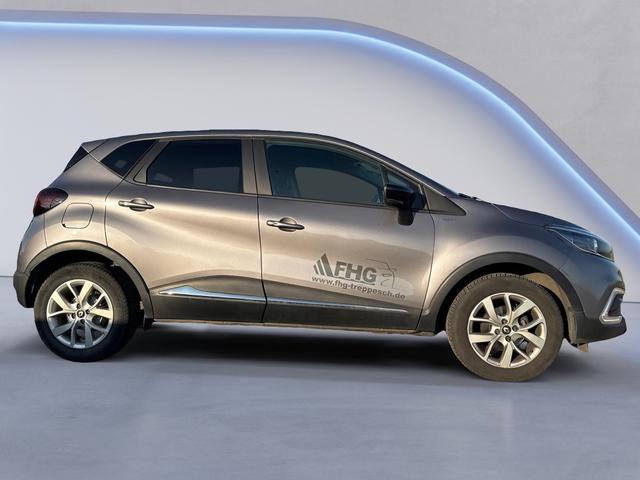 Renault / Captur / Grau / / / Limited0,9 Ltr. - 66 kW TCE Energy NAVI ALU KLIMAAUT