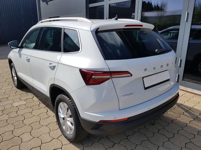 Skoda / Karoq / Weiß / / / Karoq Selection 1,5TSI DSG 110KW ACC, PDC, Kamera, KESSY