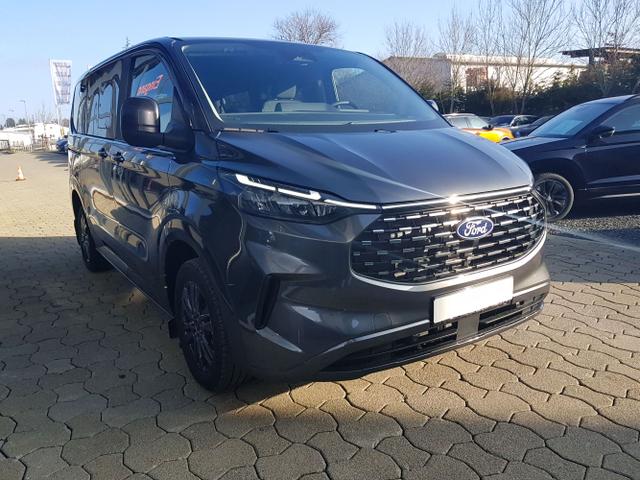 Ford / Tourneo Custom / Grau / / / Ford Tourneo Custom Titanium 2,0 EcoBlue Automatik 125KW/170PS AHK, Intelligent Tempomat, SHZ