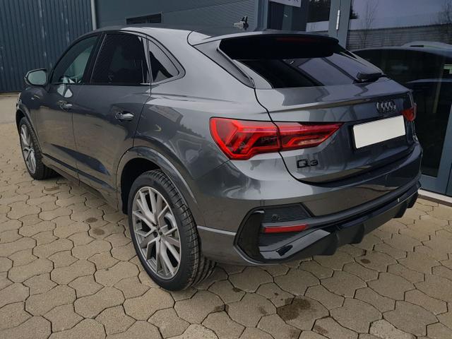 Audi / Q3 Sportback / Grau / / / Q3 Sportback S-Line 40TFSI quattro S-Tronic 140KW/190PS Pano, Navi, AHK, Totwinkel, 20