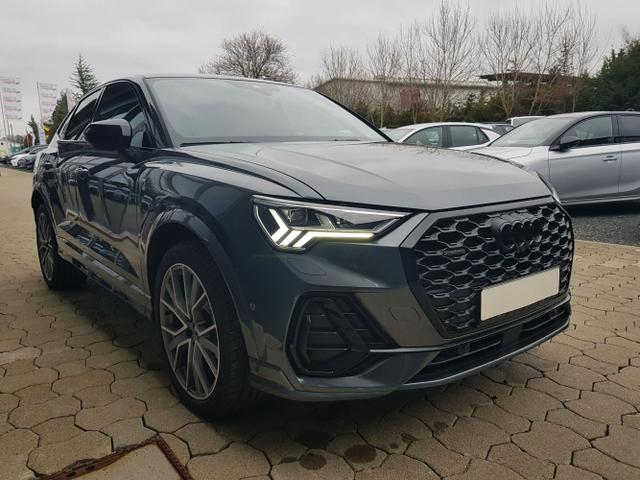 Audi / Q3 Sportback / Grau / / / Q3 Sportback S-Line 40TFSI quattro S-Tronic 140KW/190PS Pano, Navi, AHK, Totwinkel, 20