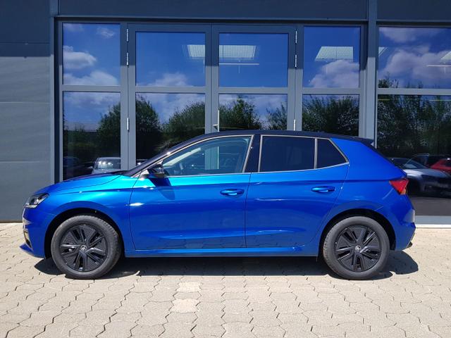 Skoda / Fabia / Blau / / / Fabia Selection 1,0TSI DSG 85KW/116PS ACC, SHZ, 16, Climatonic