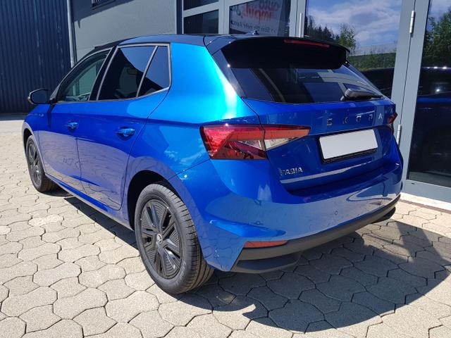 Skoda / Fabia / Blau / / / Fabia Selection 1,0TSI DSG 85KW/116PS ACC, SHZ, 16, Climatonic