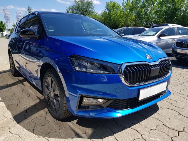 Skoda / Fabia / Blau / / / Fabia Selection 1,0TSI DSG 85KW/116PS ACC, SHZ, 16, Climatonic