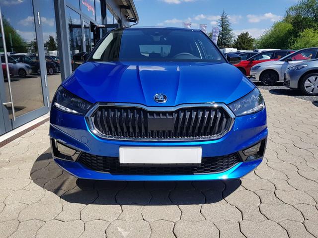 Skoda / Fabia / Blau / / / Fabia Selection 1,0TSI DSG 85KW/116PS ACC, SHZ, 16, Climatonic