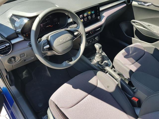 Skoda / Fabia / Blau / / / Fabia Selection 1,0TSI DSG 85KW/116PS ACC, SHZ, 16, Climatonic