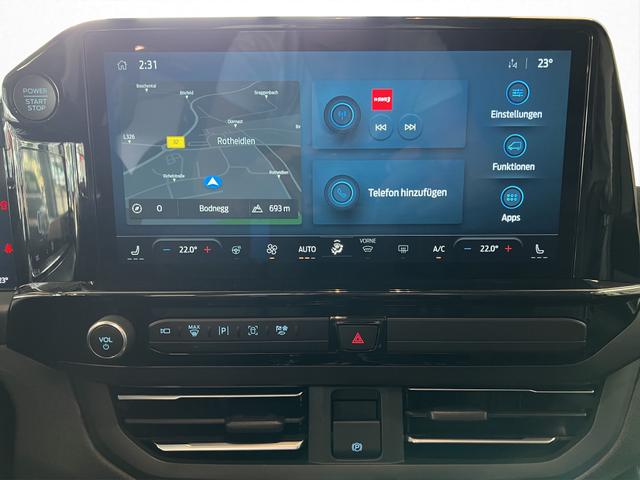 Ford Tourneo Custom Titanium X L2H1 320 Schalter 2,0Ecoblue 110KW/150PS AHK, Navi, 360°, 5 Jahre Garantie, Sitzheizung 