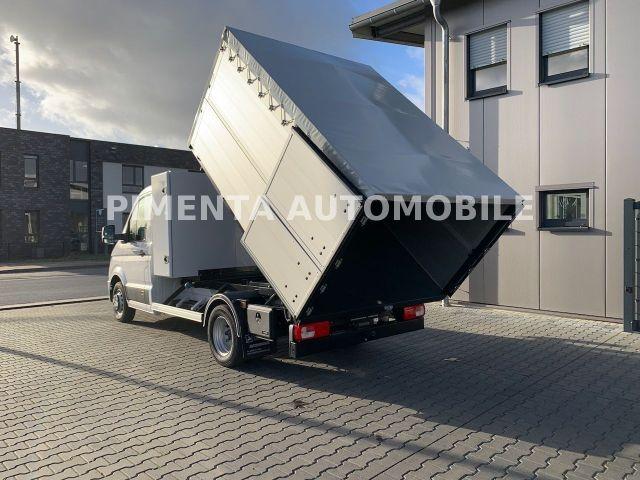 Volkswagen Crafter 50 3-S-KIPPER GESCHLOSSEN LAUB KISTE AHK 