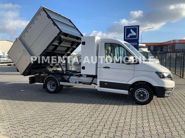 Volkswagen Crafter 50 3-S-KIPPER GESCHLOSSEN LAUB KISTE AHK 