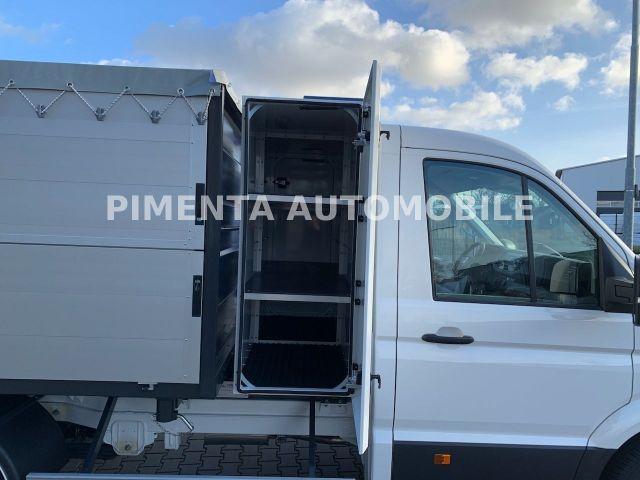 Volkswagen Crafter 50 3-S-KIPPER GESCHLOSSEN LAUB KISTE AHK 