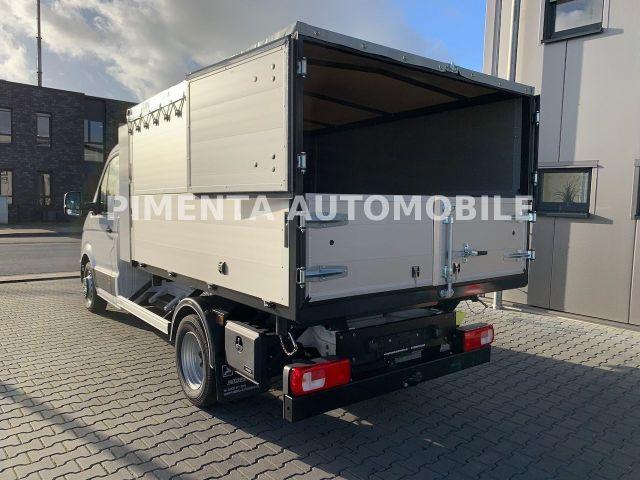Volkswagen Crafter 50 3-S-KIPPER GESCHLOSSEN LAUB KISTE AHK 