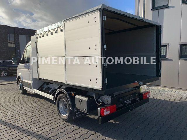 Volkswagen Crafter 50 3-S-KIPPER GESCHLOSSEN LAUB KISTE AHK 