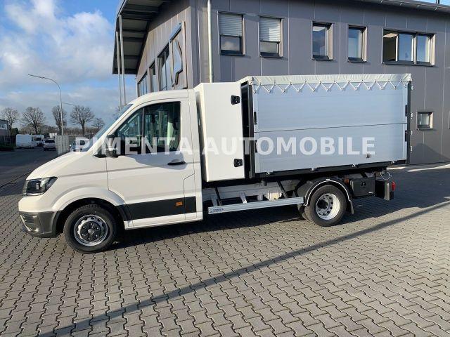 Volkswagen Crafter 50 3-S-KIPPER GESCHLOSSEN LAUB KISTE AHK 